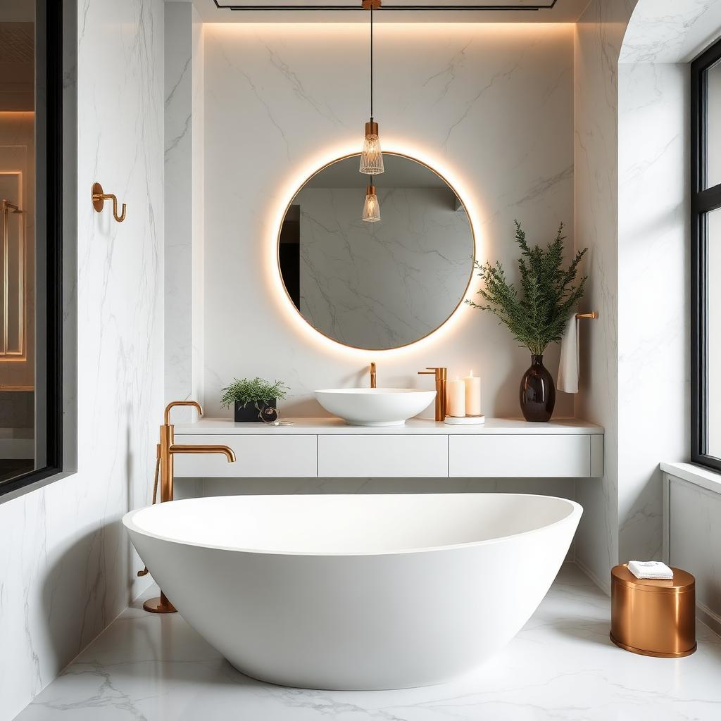 Spa-Style Bathroom