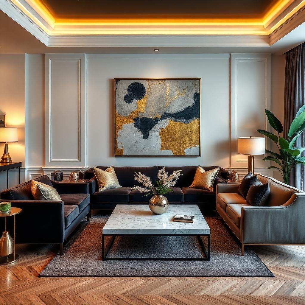 Designer Living Room
